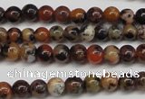 CLD10 15.5 inche 4mm round leopard skin jasper beads wholesale