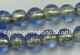 CLG832 15.5 inches 8mm round lampwork glass beads wholesale