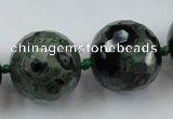 CLS107 15.5 inches 25mm faceted round kambaba jasper beads