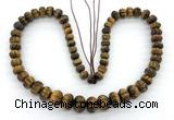 CME335 15 inches 6*8mm – 10*14mm pumpkin yellow tiger eye beads