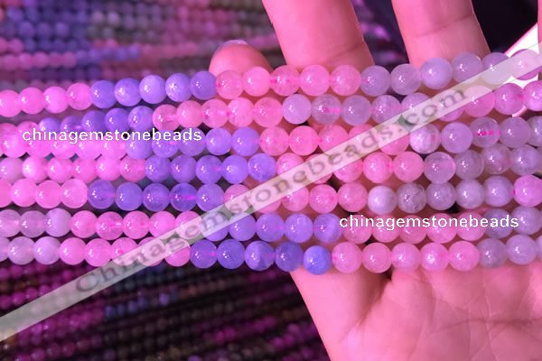 CMG315 15.5 inches 6mm round morganite gemstone beads