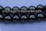 CMH07 16 inches 4mm round magnetic hematite beads Wholesale