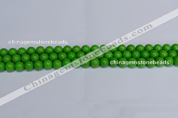 CMJ115 15.5 inches 8mm round Mashan jade beads wholesale