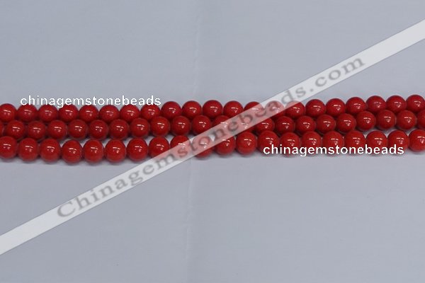CMJ122 15.5 inches 8mm round Mashan jade beads wholesale