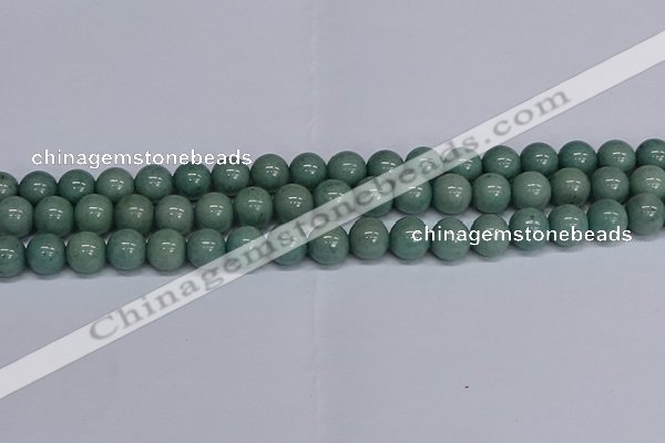 CMJ285 15.5 inches 12mm round Mashan jade beads wholesale