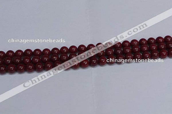 CMJ31 15.5 inches 8mm round Mashan jade beads wholesale