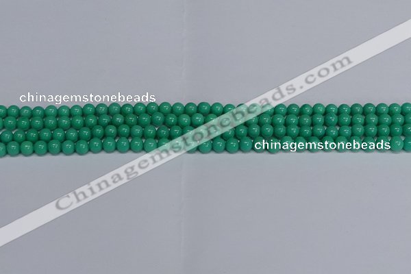 CMJ99 15.5 inches 4mm round Mashan jade beads wholesale