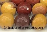 CMK361 15 inches 8mm faceted round mookaite beads wholesale