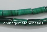 CMN410 15.5 inches 4*9mm tube natural malachite beads wholesale