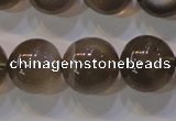 CMS854 15.5 inches 12mm round natural black moonstone beads