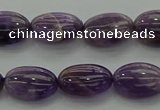 CNA1036 15.5 inches 8*12mm oval dogtooth amethyst beads wholesale