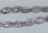 CNA154 15.5 inches 8*12mm faceted teardrop natural amethyst beads