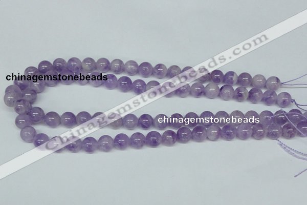 CNA400 15.5 inches 4mm round natural lavender amethyst beads