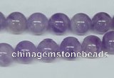 CNA403 15.5 inches 10mm round natural lavender amethyst beads