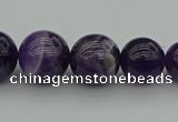 CNA926 15.5 inches 14mm - 18mm round dogtooth amethyst beads