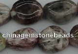 CNG1050 15.5 inches 15*20mm - 20*25mm nuggets morganite gemstone beads