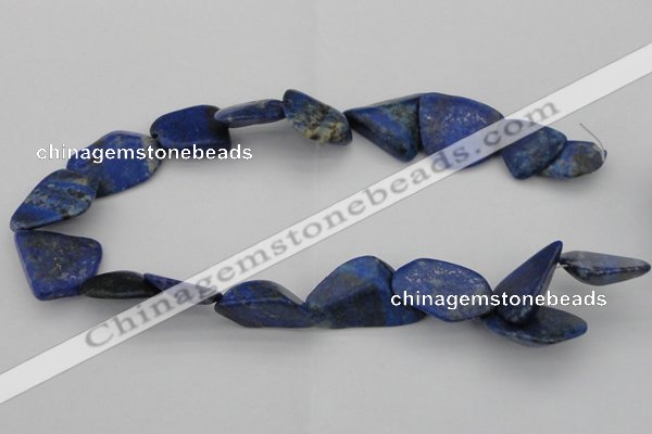 CNG1112 15.5 inches 13*18mm - 20*25mm freeform lapis lazuli beads