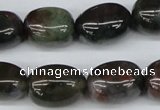 CNG20 15.5 inches 12*17mm nuggets Indian agate gemstone beads