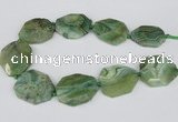 CNG2148 15.5 inches 30*40mm - 35*45mm freeform agate gemstone beads