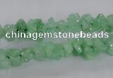 CNG2205 15.5 inches 8*10mm - 10*12mm nuggets plated druzy quartz beads