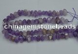 CNG2822 10*14mm - 13*18mm faceted nuggets lavender amethyst beads