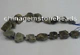 CNG3008 15.5 inches 15*20mm - 22*30mm nuggets labradorite beads