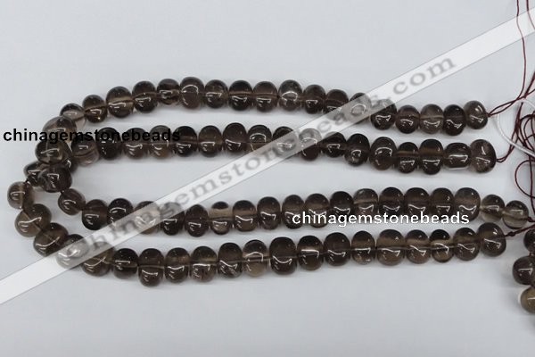 CNG38 15.5 inches 11*15mm nuggets smoky quartz gemstone beads