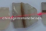 CNG457 15.5 inches 20*25mm - 35*50mm nuggets agate gemstone beads