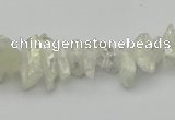 CNG5460 15.5 inches 6*10mm - 8*20mm nuggets plated quartz beads