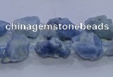 CNG5725 10*14mm - 12*16mm nuggets aquamarine beads wholesale