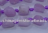 CNG5911 15.5 inches 4*6mm - 6*10mm nuggets rough kunzite beads