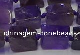 CNG6819 15.5 inches 8*12mm - 10*16mm nuggets amethyst beads