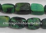 CNG727 15.5 inches 15*20mm nuggets pine turquoise beads wholesale