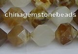 CNG7372 15.5 inches 10mm faceted nuggets mixed opal beads