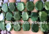 CNG7478 18*25mm - 20*28mm faceted freeform african jade beads