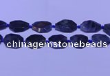 CNG7517 15.5 inches 25*35mm - 30*40mm faceted freeform labradorite beads