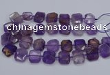 CNG7560 15.5 inches 18*25mm - 20*28mm faceted freeform ametrine beads