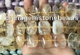 CNG7778 15.5 inches 13*18mm - 15*25mm faceted freeform citrine beads