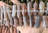CNG7935 15.5 inches 10*22mm - 12*45mm faceted nuggets moonstone beads