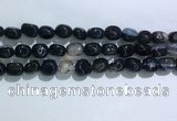 CNG8126 15.5 inches 8*12mm nuggets agate beads wholesale