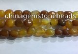 CNG8151 15.5 inches 10*14mm nuggets agate beads wholesale