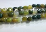 CNG8157 15.5 inches 10*14mm nuggets agate beads wholesale