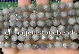 CNG8716 15.5 inches 8mm faceted nuggets labradorite gemstone beads