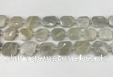 CNG8808 15.5 inches 16mm - 20mm faceted freeform moonstone beads