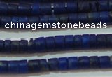 CNL1203 15.5 inches 1.5*2mm tube natural lapis lazuli beads