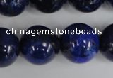 CNL409 15.5 inches 18mm round natural lapis lazuli gemstone beads