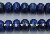 CNL725 15.5 inches 9*15mm rondelle natural lapis lazuli gemstone beads