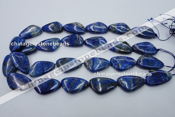 CNL778 15.5 inches 18*30mm freeform natural lapis lazuli gemstone beads