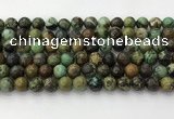 CNT411 15.5 inches 8mm round natural turquoise beads wholesale