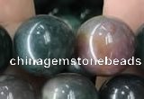 COJ335 15.5 inches 14mm round Indian bloodstone beads wholesale
